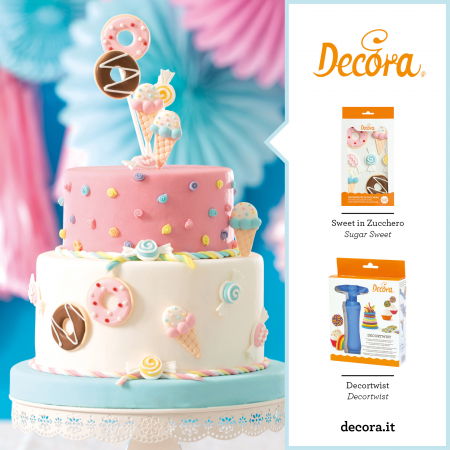 Decor Zahar - Dulciuri Ø 2.5 - 4 cm, 6 modele, 7 buc [3]