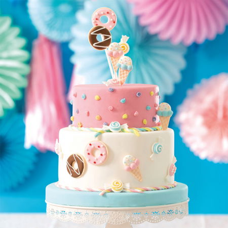 Decor Zahar - Dulciuri Ø 2.5 - 4 cm, 6 modele, 7 buc [2]