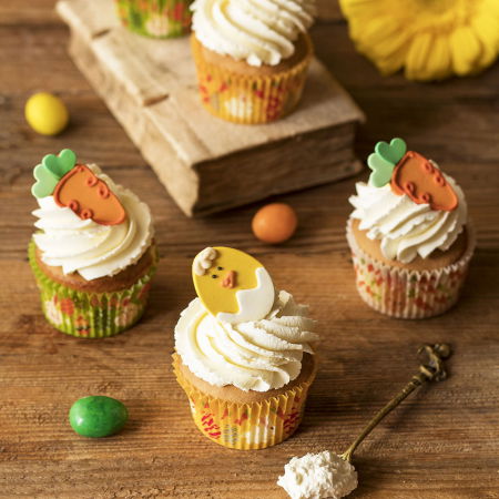 Decor Zahar - Figurine Paste, Puisori si Morcovi Ø 5 cm, 6 buc [2]