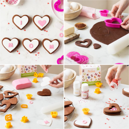 Cofetarie - Ustensile - Decupatoare Alfabet Ø 5.2 x H 2.2 cm, Material Plastic, Set 27 Buc