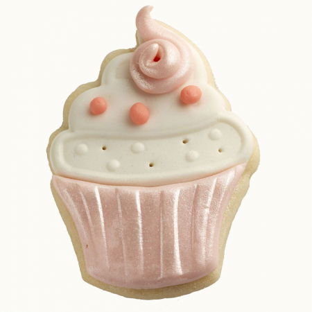 Party Cupcakes - Decupatoare Plastic cu Extractor Ø 3.3 - 5 cm, Set 4 Buc [6]