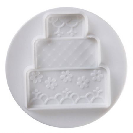 Party Fashion - Decupatoare Plastic cu Extractor Ø 7.2 - 8.7 cm, Set 3 Buc [3]