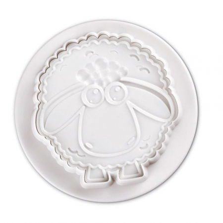 Funny Animals - Decupatoare Plastic cu Extractor Ø 8 cm, Set 4 Buc [3]