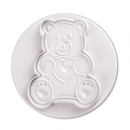 Funny Animals - Decupatoare Plastic cu Extractor Ø 8 cm, Set 4 Buc [4]