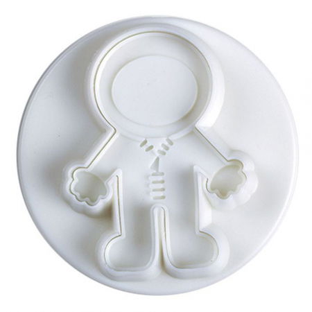 Spatiul Cosmic - Decupatoare Plastic cu Extractor Ø 6 cm, Set 4 Buc [3]