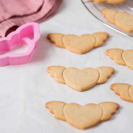 Decupatoare Love Plastic, Ø 10 si 12 x H 2.2 cm, Set 2 Buc  [3]