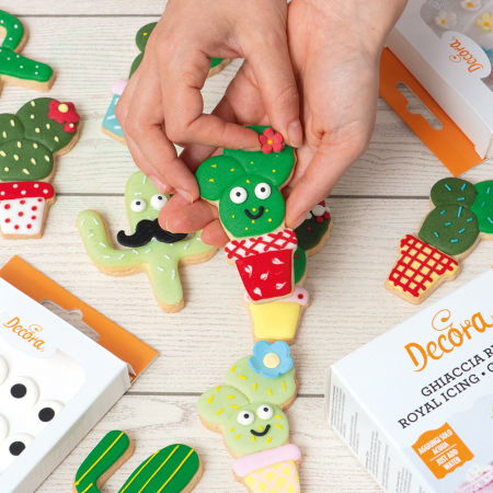 Decupatoare Plastic Cactus Ø 8.6 si 8.8 x H 2.2 cm, 2 Buc  [3]