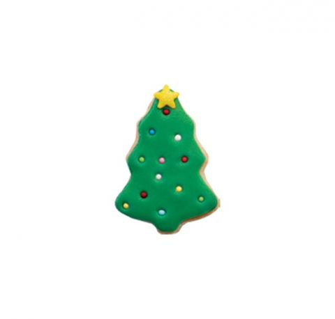 Decupatoare Sezon - Decupatoare Plastic Craciun - Bradut, Ø 4 x H 2.2 cm
