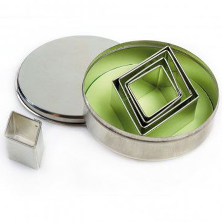 Decupatoare - Romb - Decupatoare Inox Ø 5 - 11.5 x H 3 cm, Cutie 5 Buc