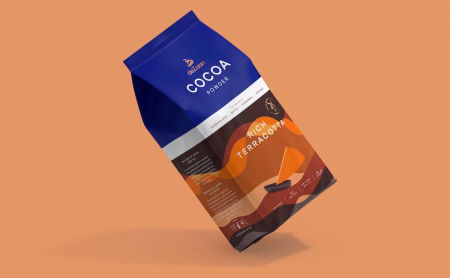 DeZaan Cacao pudra, 20-22% unt de cacao, Rich Terracotta 1 Kg [4]