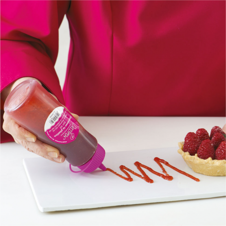 Brutarie, Patiserie - Ustensile - Dispenser Sosuri / Glazuri pentru Dozare si Plating, Ø5xH16 cm, 250 ml