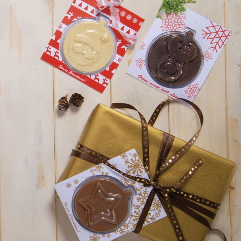 Felicitari Ciocolata Craciun - Set 8 Matrite Plastic 14.2 x 11.4 cm si Accesorii Ambalare [2]