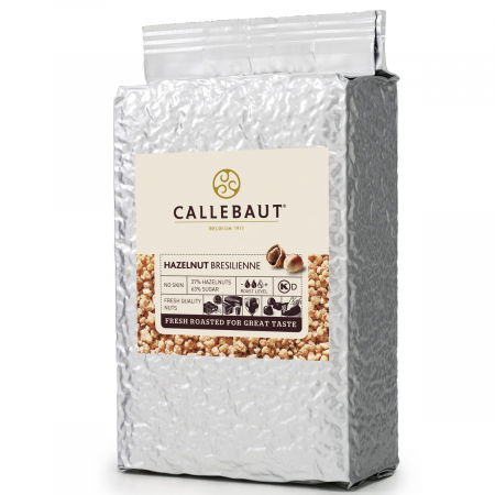 Flori, Fructe deshidratate, Liofilizate - FISTIC ganulat si caramel (Pistachio Bresilienne) 1 kg Barry Callebaut