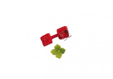 Hortensie Floare - Decupator Inox si Mulaj Silicon Ø 2.2 cm, Set 2 Buc [2]