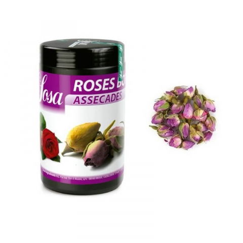 Flori, Fructe deshidratate, Liofilizate - Flori Comestibile Boboci de Trandafiri Uscati Sosa, 150 gr