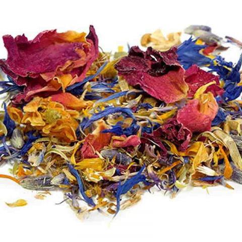 Flori, Fructe deshidratate, Liofilizate - Mix de Flori comesibile pentru decor Sosa