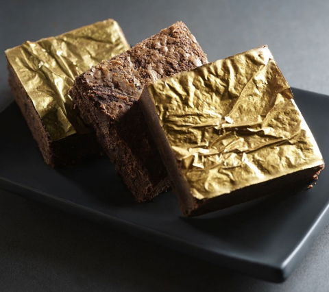 Foite Aurii Comestibile pentru Decorarea Alimentelor 8 x 8 cm, 45 buc [5]