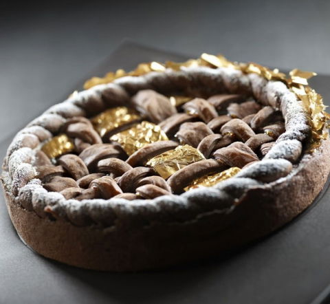 Foite Aurii Comestibile pentru Decorarea Alimentelor 8 x 8 cm, 45 buc [8]