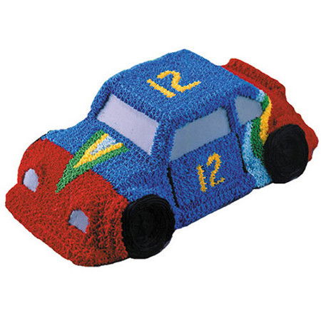 Forma 3D Coacere Tort Model Masina, 28 x 17 x H 10 cm, Aluminiu Anodizat [2]