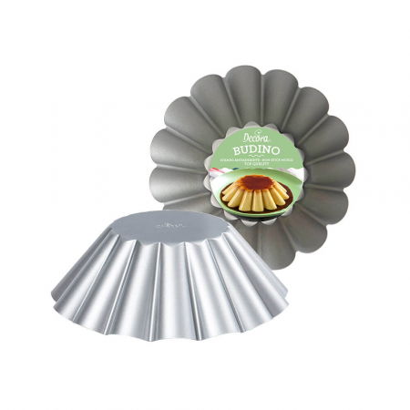 Cofetarie - Ustensile - Forma Coacere Baba / Savarina Ø 20 x H 7 cm, Otel Antiaderent