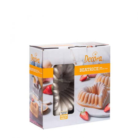 Forme, Tavi Coacere - Forma Coacere Inima Mini Beatrice 16 x 16 x H 6 cm, Aluminiu Antiaderent