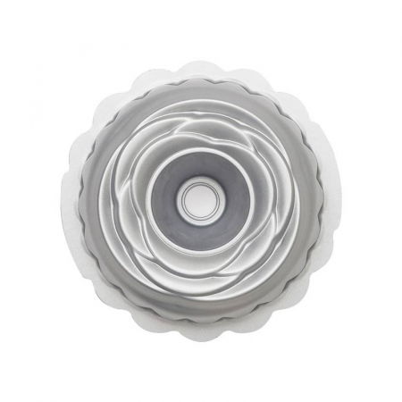 Cofetarie - Ustensile - Forma Coacere Model Trandafir Ø20xH8 cm, Otel Antiaderent 