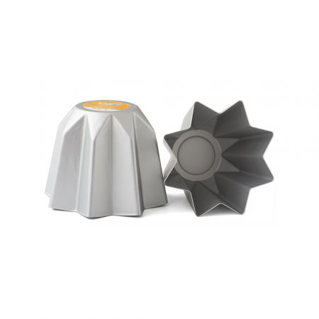 Cofetarie - Ustensile - Forma Coacere Pandoro 1kg, Ø 23.5 x H 17 cm, Aluminiu Anodizat