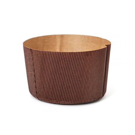 Forme, Tavi Coacere - Forma Coacere Panettone Ø15xH11cm - 750 gr, Carton Termorezistent, Set 5 Buc
