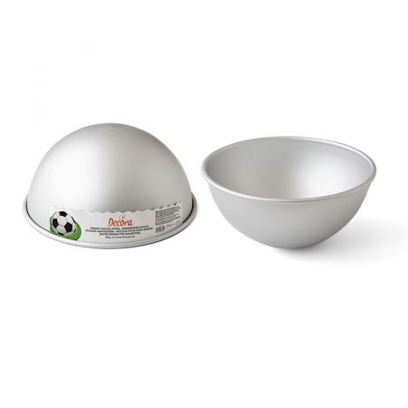 Cofetarie - Ustensile - Forma Coacere Semisfera, Ø 20 x H 11 cm, Aluminiu Anodizat, 1 buc