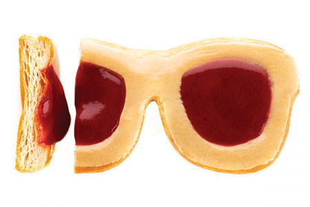 Brutarie, Patiserie - Ustensile - Forma de copt - Ochelari 17.8 x 8.4 x H 2.5 cm - Kit 2 forme/decupatoare