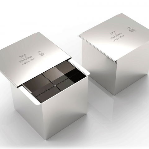 Forma Inox Coacere Produse Model Geometric Cub Mini 6 x 6 x H 6 cm, vol. 220 ml [2]