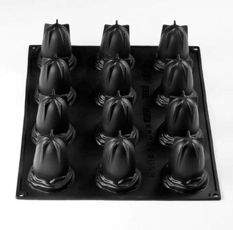 Forme de Silicon Cofetarie - Forma Pavoflex 30x40 Easter Ø 7 x H 7.2 cm, 12 cavitati, 120 ml