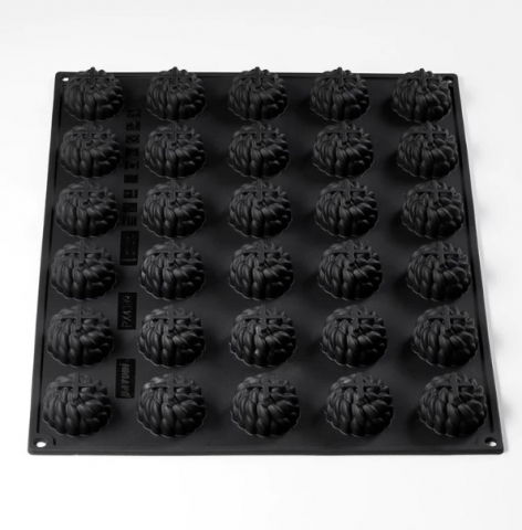 Forme 30x40cm Monoportii, Mignon - Forma Pavoflex 30x40 Saint - Honore Ø 4 x H 2.5 cm, 30 cavitati, 20 ml