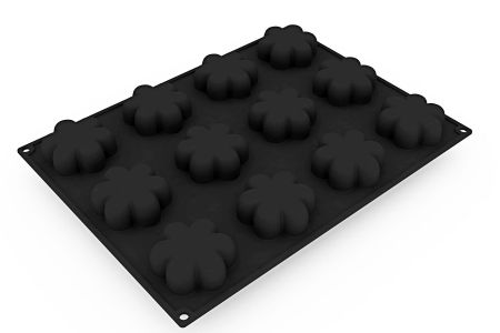 Forme 30x40cm Monoportii, Mignon - Forma Pavoflex 30x40 cm Margareta Monoportii 12 cav. + forma sil insertie 30x17.5 cm 24 cav. 85 ml