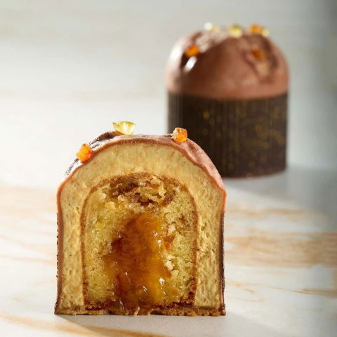 Forma Pavoflex 30x40cm Panettone 15 cavitati, Ø 5.5 x H 6.5 cm, 130 ml [2]