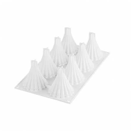 Forme de Silicon Cofetarie - Forma Silicon Astro Ø 6.7 x h 7.9 cm, 8 cavitati