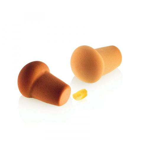 Forme de Silicon Cofetarie - Forma Silicon Baba 9 x 6.2 x H 5.5 cm, 6 cavitati x 145 ml + decupator