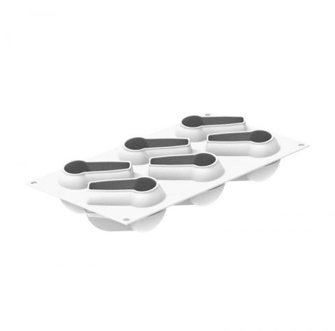 Forma Silicon Baba 9 x 6.2 x H 5.5 cm, 6 cavitati x 145 ml + decupator [2]