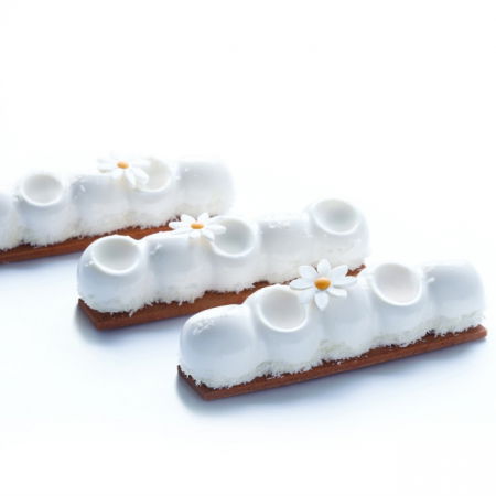 Forme 30x40cm Monoportii, Mignon - Forma Silicon Bachour, Monoportii Pelota, 13 x 3.2 x h 2.8 cm, 90 ml, 14 cavitati