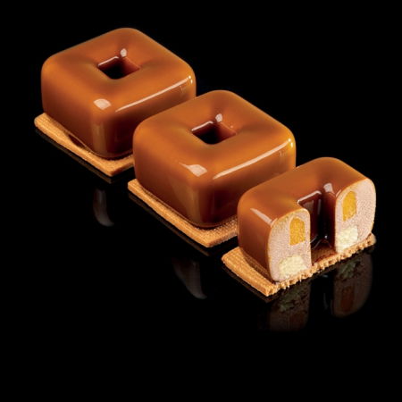 Forme 30x40cm Monoportii, Mignon - Forma Silicon Bachour, Monoportii Tulum, 5.6 x 5.6 x h 3.4 cm, 90 ml, 12 cavitati