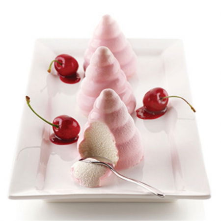 Forma Silicon Brad 3D Ø 6 x H 7 cm, 6 cavitati x 100 ml [3]