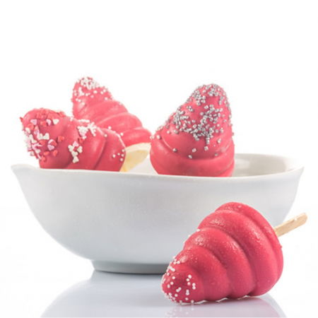 Forma Silicon Brad 3D Ø 6 x H 7 cm, 6 cavitati x 100 ml [4]