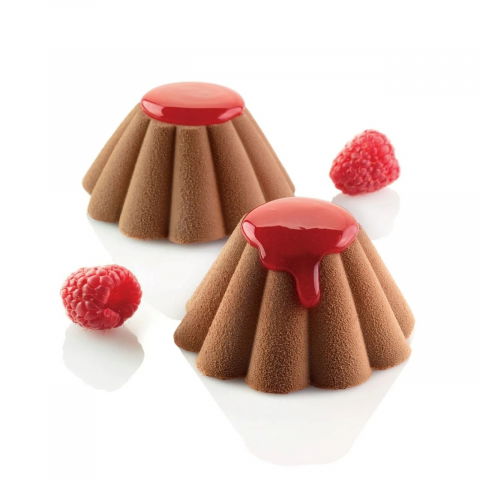 Forme 60x40cm Monoportii, Mignon - Forma Silicon Brioche/Savarina Monoportii Ø 7.9 x H 3.5 cm, 24 cavitati, 84 ml ( SQ001)