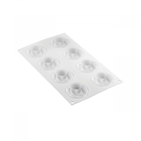 Forma Silicon Cacao Ø 6.1 x H 2.1 cm, 6 cavitati x 35 ml [2]