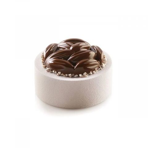 Forma Silicon Cacao Ø 6.1 x H 2.1 cm, 6 cavitati x 35 ml [4]