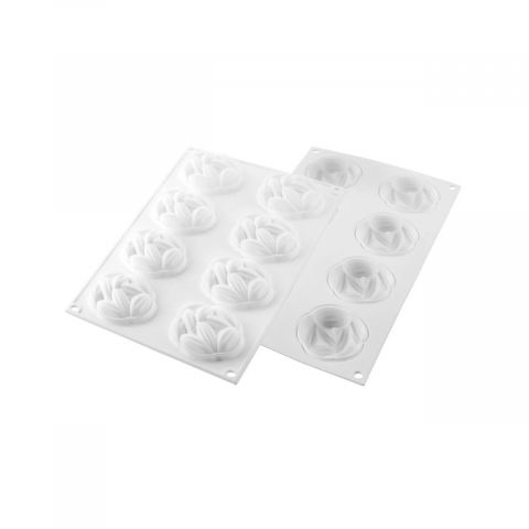 Forme de Silicon Cofetarie - Forma Silicon Cacao Ø 6.1 x H 2.1 cm, 6 cavitati x 35 ml