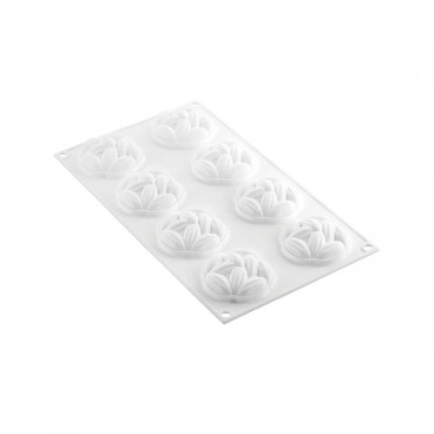 Forma Silicon Cacao Ø 6.1 x H 2.1 cm, 6 cavitati x 35 ml [3]