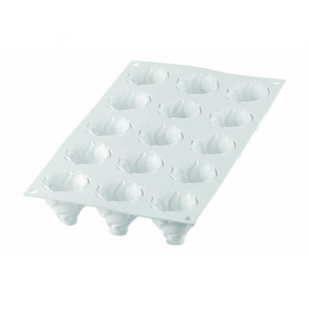 Forma Silicon Chantilly Mini Ø 4.7 x H 4.2 cm, 15 cavitati, 30 ml [2]