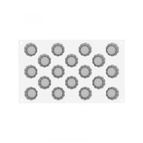 Forma Silicon Charlotte XS 16 Ø 3.8 x H 1.8 cm, 18 cavitati x 16 ml [3]