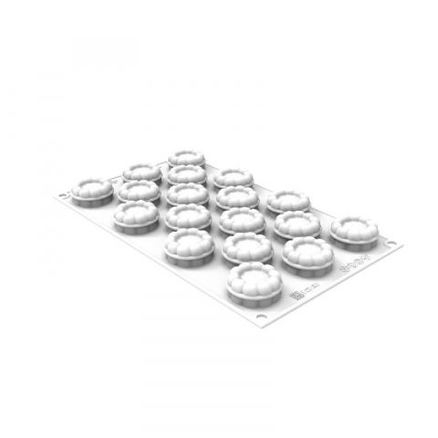 Forme de Silicon Cofetarie - Forma Silicon Charlotte XS 16 Ø 3.8 x H 1.8 cm, 18 cavitati x 16 ml